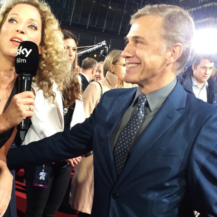 Mit Christoph Waltz